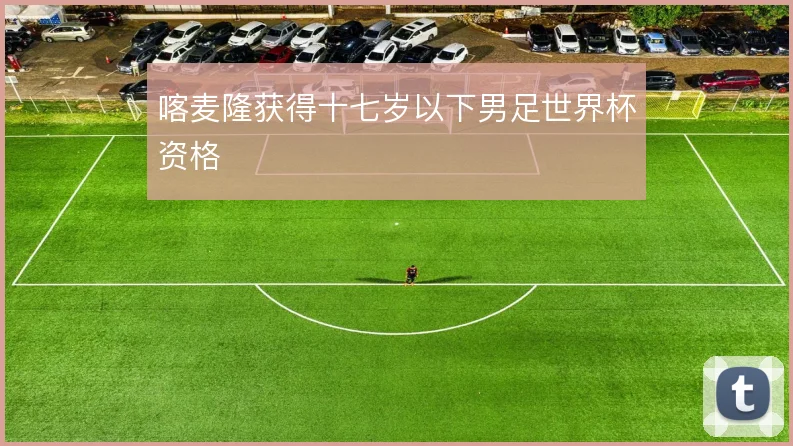 喀麦隆获得十七岁以下男足世界杯资格